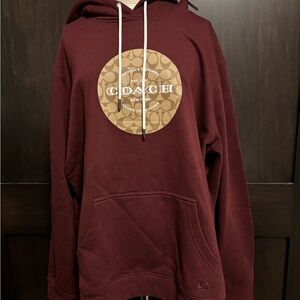 Men’s Coach Hooded Sweatshirt NWT